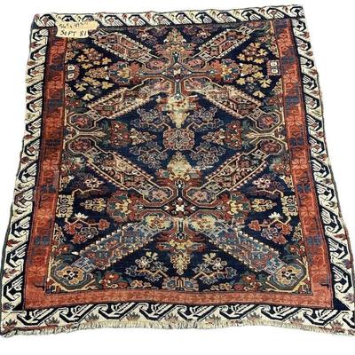 ANTIQUE CAUCASIAN SEYCHOUR RUG