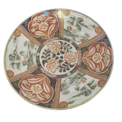 LARGE JAPANESE IMARI CHARGER c. 1900