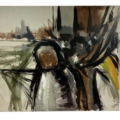 ETTA CIEN BENJAMIN ORIGINAL MCM ABSTRACT