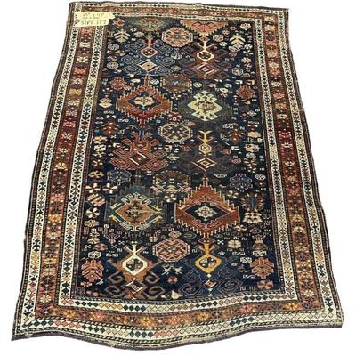 ANTIQUE CAUCASIAN SEYCHOUR RUG