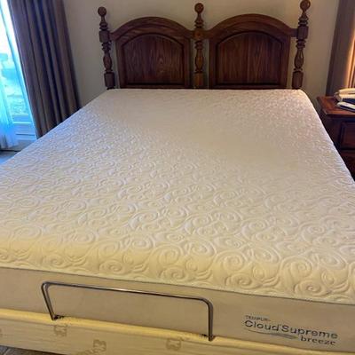 Queen Size Headboard and Frame.