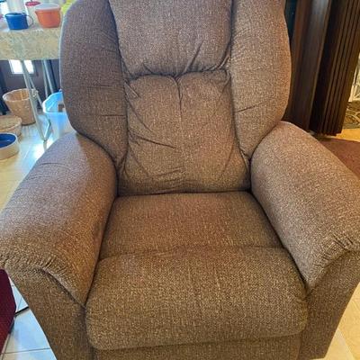 LazyBoy power package recliner from Muddâ€™s with stain protection pkg.
