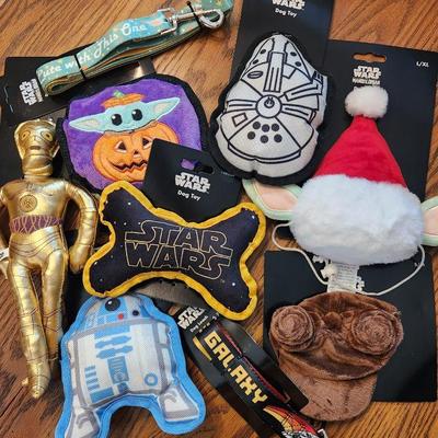 Star Wars toys and costumes