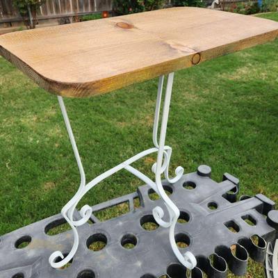 Three legged table - perfect for small places