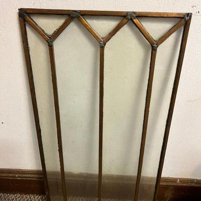 Antique Copper/Leaded Glass Window