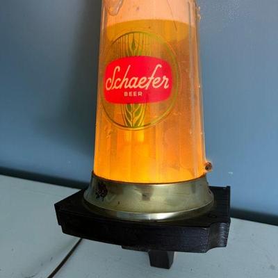 Schaefer Beer Lighted Advertising Sign