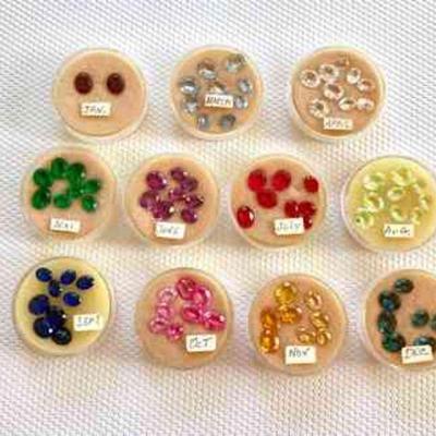 HPT126 Month Gemstones - Synthetic 