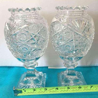 HPT024 Pair Of Crystal Goblets