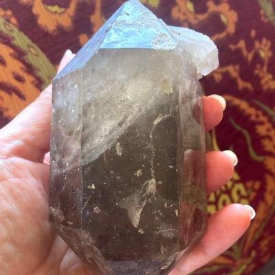 HPT116 DT Smoky Quartz Natural Crystal