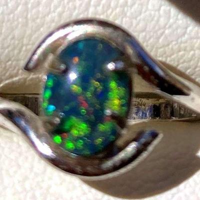 HPT077 Opal Ring (genuine ) SZ 5