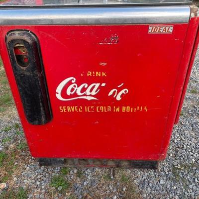 Water cooled Coca Cola cooler. Works! Had a new wire installed. 
