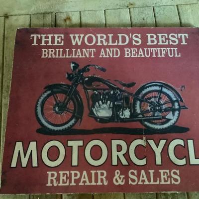 Motorcycle decor