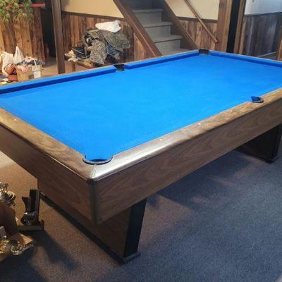 Sears & Roebuck pool table with cover
