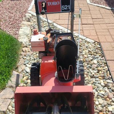 Toro 521 Snow Blower