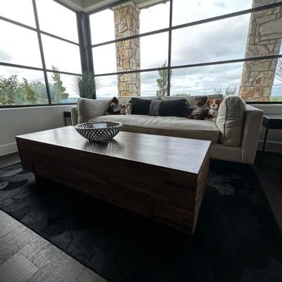 Four Hands coffee table