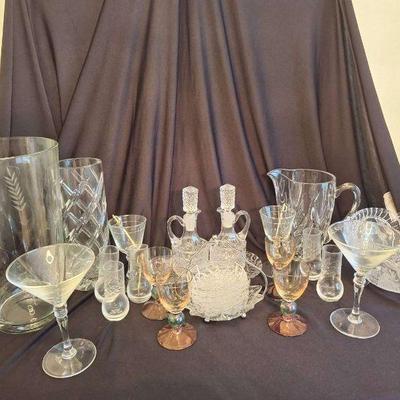 Krosno and Other Assorted Crystal