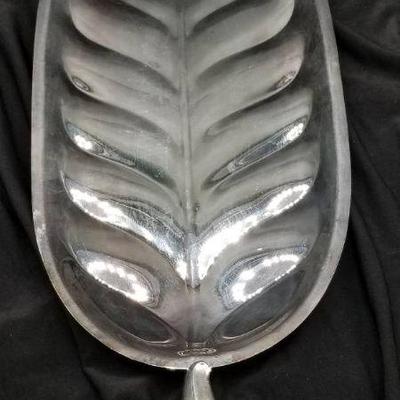 Vintage FB Rogers Oval Leaf Platter (5746)