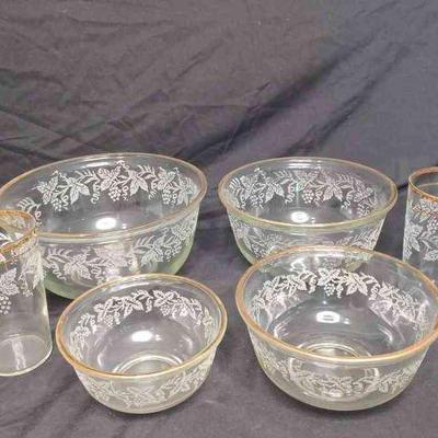 Bartlett Collins Bowls and Glasses