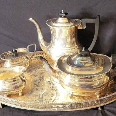 Viners Of Sheffield 5-Piece Tea Set