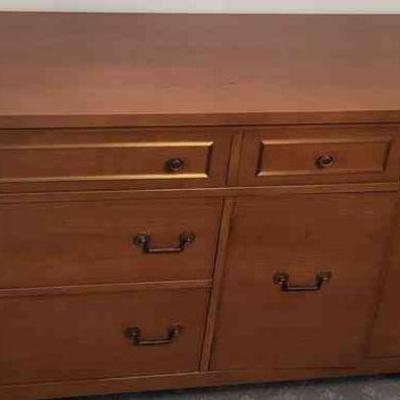 Vintage Wood Sideboard