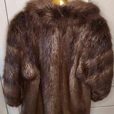 Brown Fur Coat Mid Length- Furs By Hoffman