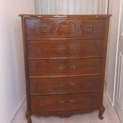 Basset 5-Drawer High Boy