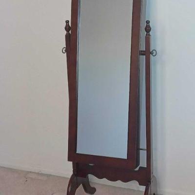 Mirrored Jewelry Armoire