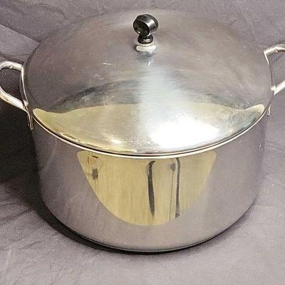 Stainless Steel Farberware 12 Qt. Covered Saucepot
