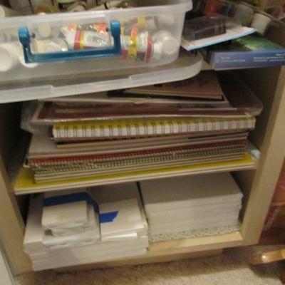 HUGE FINE SELECTION of artist painting supplies as well as crafters supplies!
-	HUGE selection of stretched canvases & canvas boards...