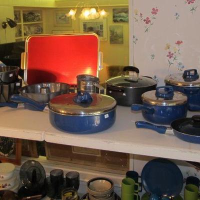 Nordic-Ware, T-FaL cookware set, 