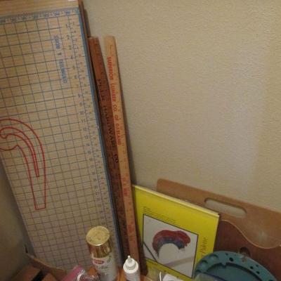HUGE FINE SELECTION of artist painting supplies as well as crafters supplies!
-	HUGE selection of stretched canvases & canvas boards...