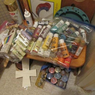 HUGE FINE SELECTION of artist painting supplies as well as crafters supplies!
-	HUGE selection of stretched canvases & canvas boards...