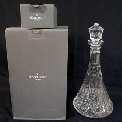 1035	WATERFORD CRYSTAL MILLENNIUM COLLECTION MAGNUM DECANTOR, APPROXIMATELY 16 1/2 IN 
