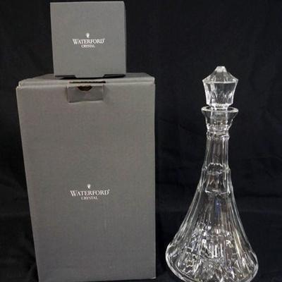 1034	WATERFORD CRYSTAL MILLENNIUM COLLECTION MAGNUM DECANTOR, APPROXIMATELY 16 1/2 IN 
