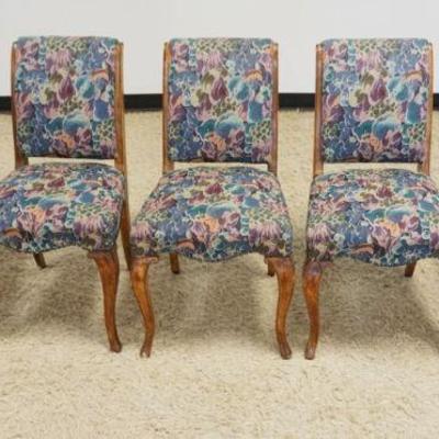 1224	SET OF 5 UPHOLSTERED SIDE CHAIRS
