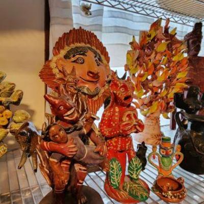 Michoacan older ceramics, tree of life 