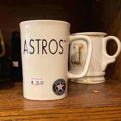 Astros coffee cup.