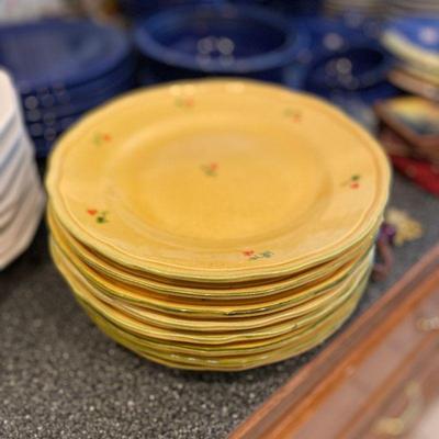 Terre Provence (made in France) hand painted plates. Estate sale price: $25 each