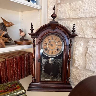 Circa. 1880-84. Barnes Bros clock. 30 hours strike steeple. Estate sale price: $250