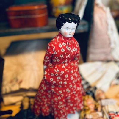 Hertwig china doll. Estate sale price: $25