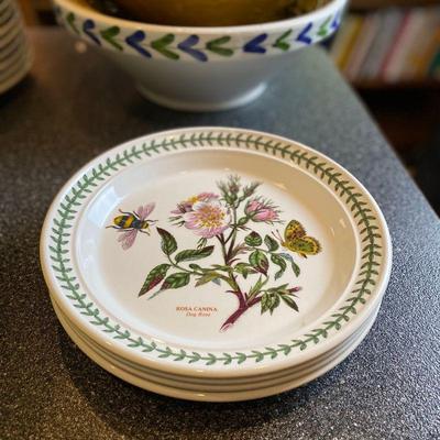The Botanic Garden plates.(Rosa Canina, Hyacinthus, Aquilegia, Orientalis) Estate sale price: $20 each