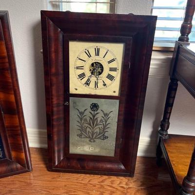 Chauncey Jerome empire clock. circa 1840's. Estate sale price: $350