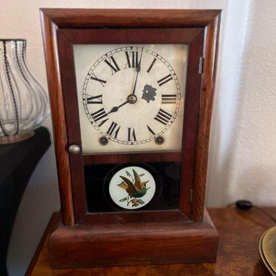 Antique Seth Thomas mantle clock. Estate sale price: $195