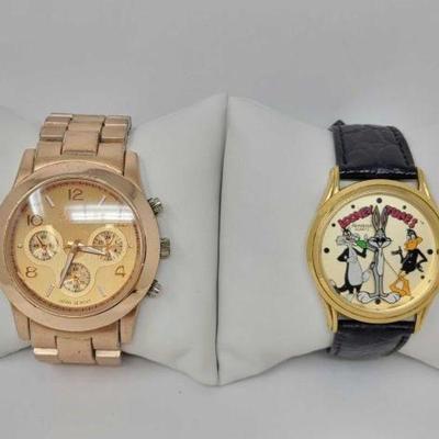 #1114 â€¢ Stainless steel Geneva and Armitron Watches
