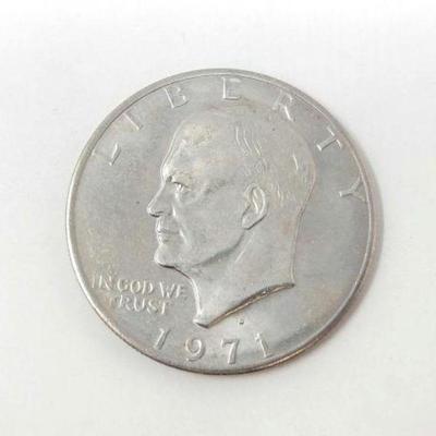 #1450 â€¢ 1971 Eisenhower $1 Dollar Coin
