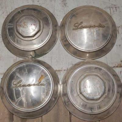 #7268 â€¢ (4)Lincoln Hubcaps
