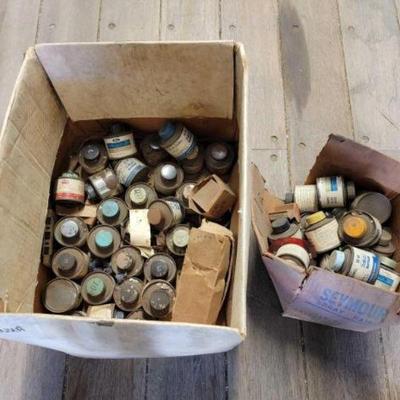 #7632 â€¢ Vintage Ford Paint Cans
