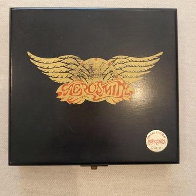 Aerosmith collectors CD #8.    $500