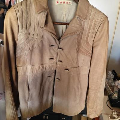 Marni Leather Jacket