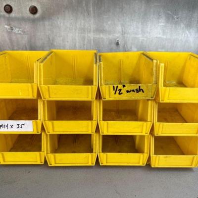 Plastic Nuts and Bolts Bin